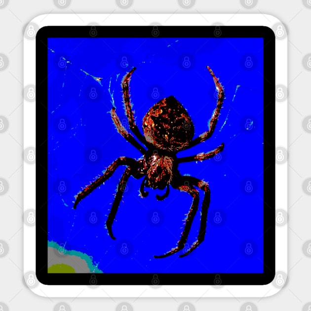 Spider in the Sky! Sticker by Mickangelhere1